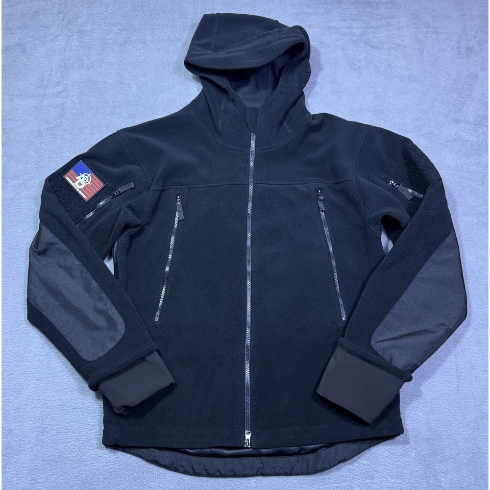 Condor Jacket Mens L SIERRA Hooded Fleece Full Zip Gorpcore Utility Technical